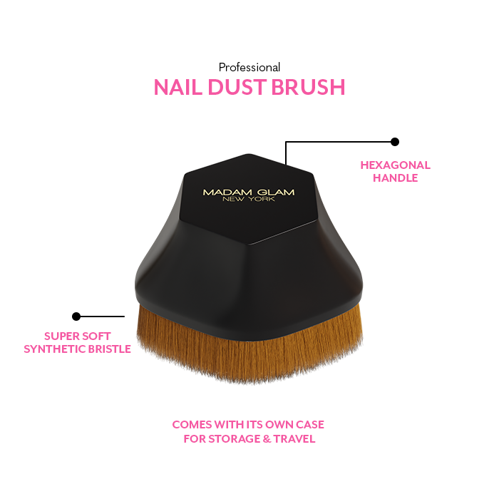 Madam Glam Professional Nail Dust Brush