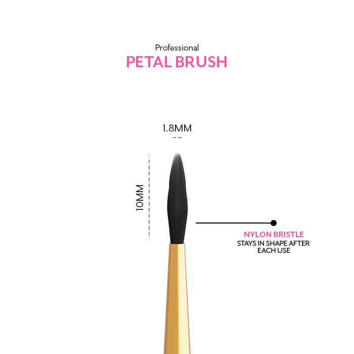 Madam Glam Professional Petal Nail Brush