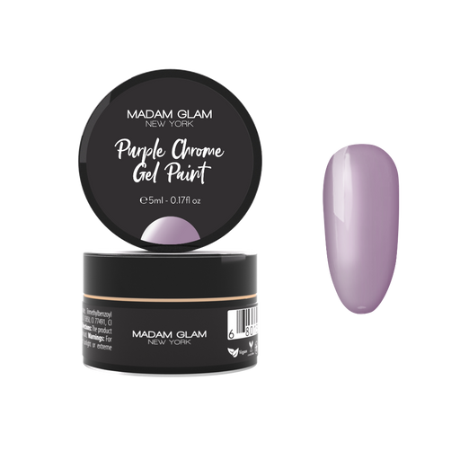 Madam Glam Purple Chrome Gel Paint