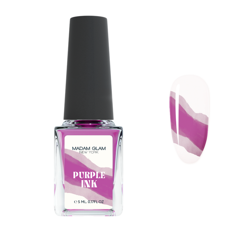 Madam Glam Purple Nail Art Ink