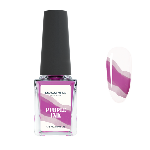 Madam Glam Purple Nail Art Ink