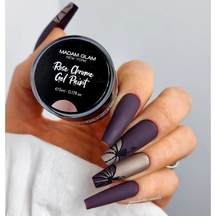 Madam Glam Rose Chrome Gel Paint