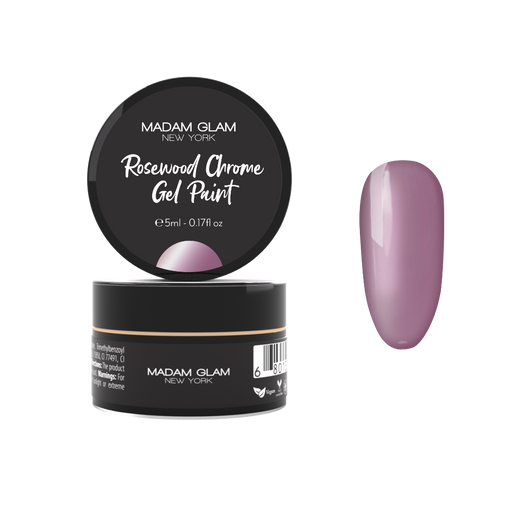 Madam Glam Rosewood Chrome Gel Paint