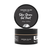 Madam Glam Silver Chrome Gel Paint