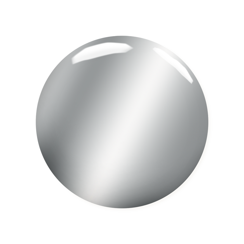 Madam Glam Silver Chrome Gel Paint