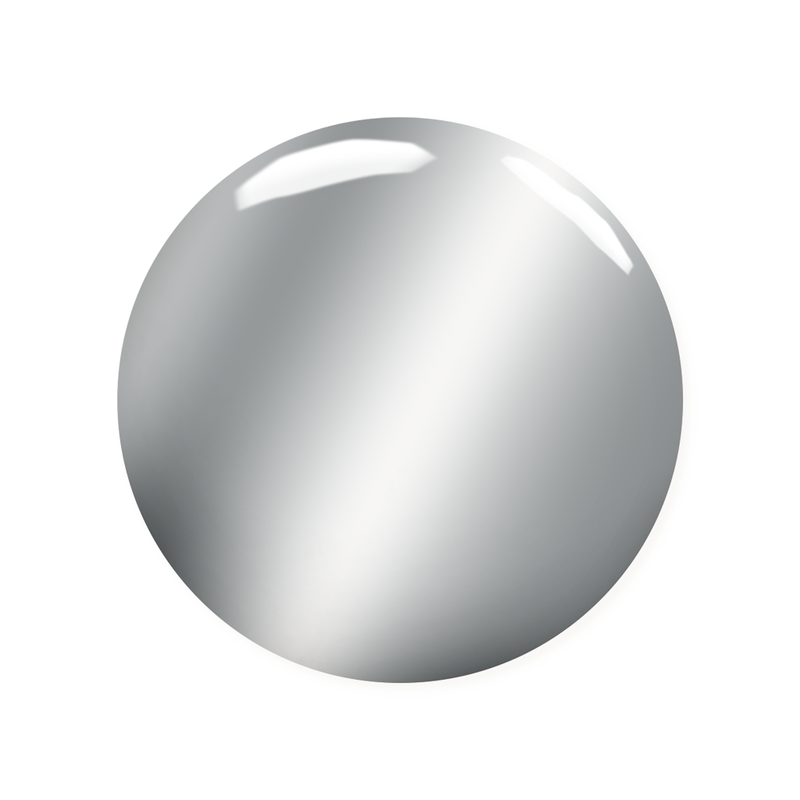 Madam Glam Silver Chrome Gel Paint