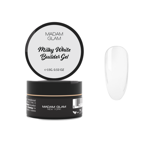 Madam Glam Milky White Builder Gel
