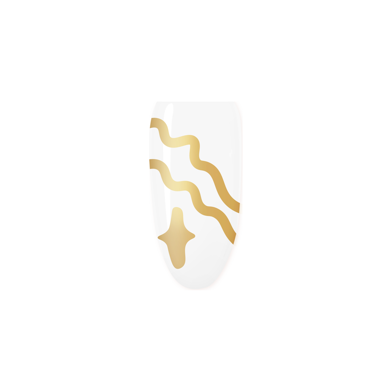 Madam Glam Vintage Gold Mirror Art Pen