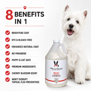 Warren London Magic White - Brightening Shampoo - Professional Size Grooming Size Product White Smoke