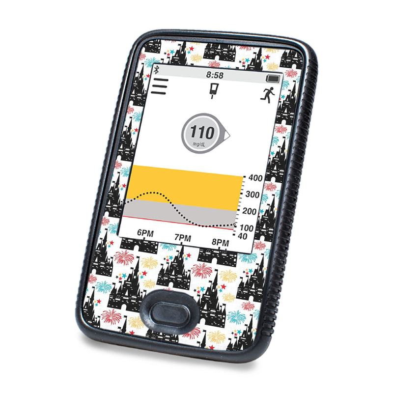 Peelz Magical Castle Designed for DEXCOM G6 Touchscreen Receiver Peelz/Stickers