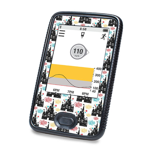 Peelz Magical Castle Designed for DEXCOM G6 Touchscreen Receiver Peelz/Stickers