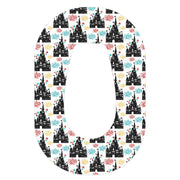 Peelz Magical Castle Dexcom G6 Patch Tape - Pump Peelz Patch Medical Tape