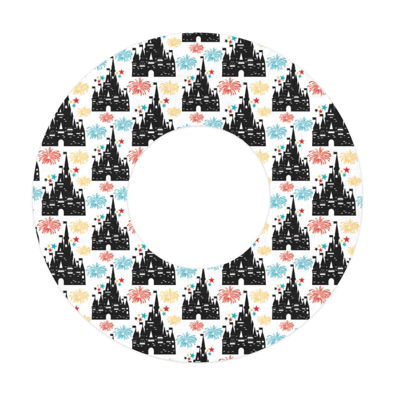 Peelz Magical Castle Patch  Tape Designed for the FreeStyle Libre 2 Patch Medical Tape