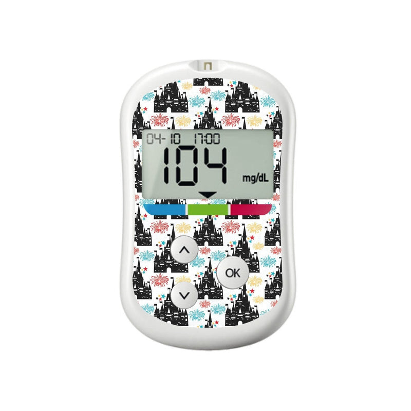 Peelz Magical Castle for OneTouch Verio Flex Glucometer Peelz/Stickers
