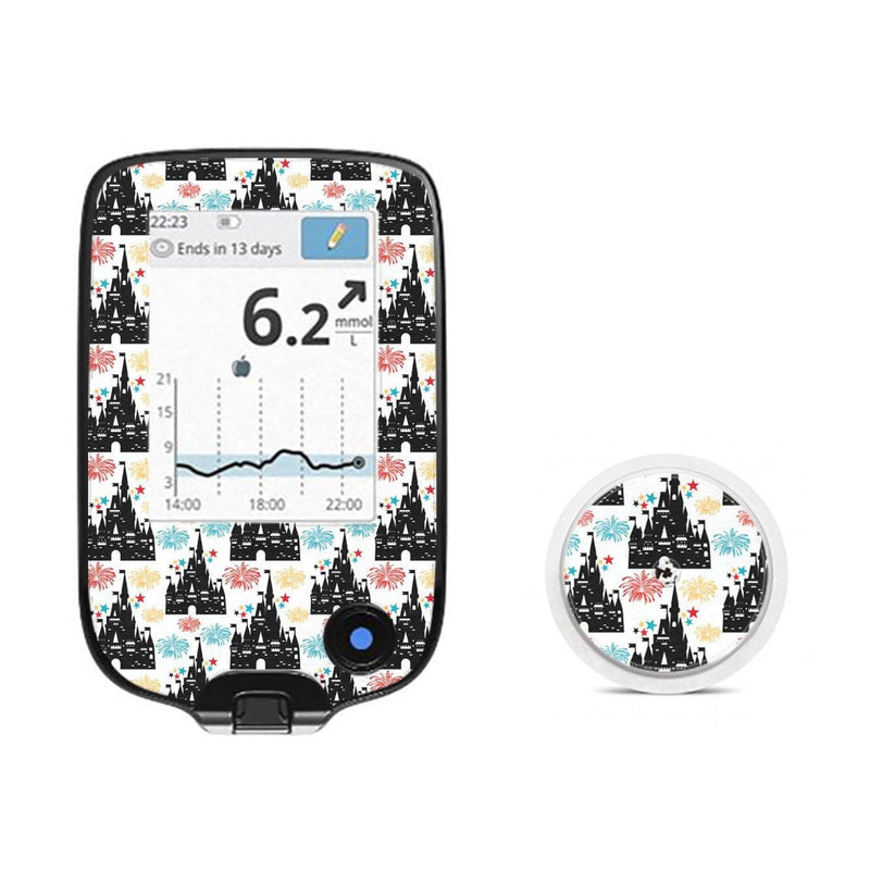 Peelz Magical Castles for Freestyle Libre 2 Peelz/Stickers