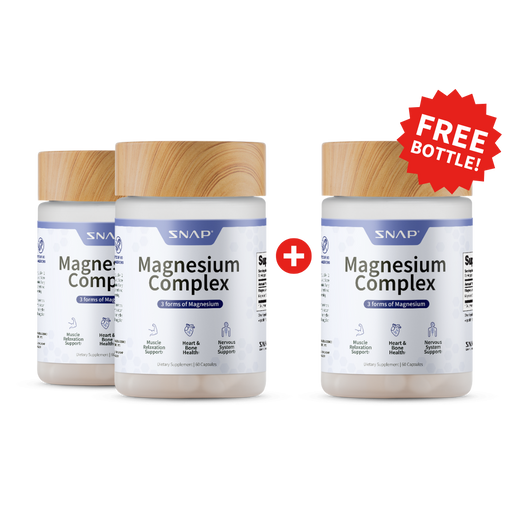 Snap Supplements Magnesium Complex  - Buy 2, Get 1 Free