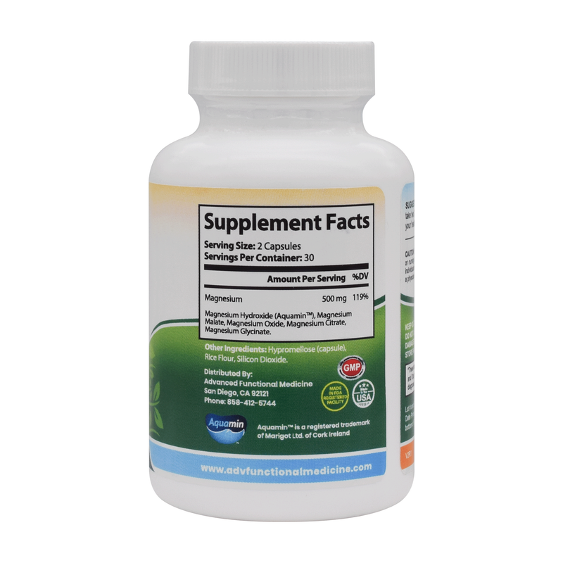 Advanced Functional Medicine Supplements Magnesium Complex (Best blend of magnesium available)
