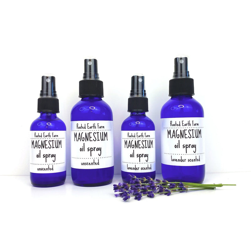 Rooted Earth Farm + Apothecary Magnesium Oil Spray Room + Body Sprays