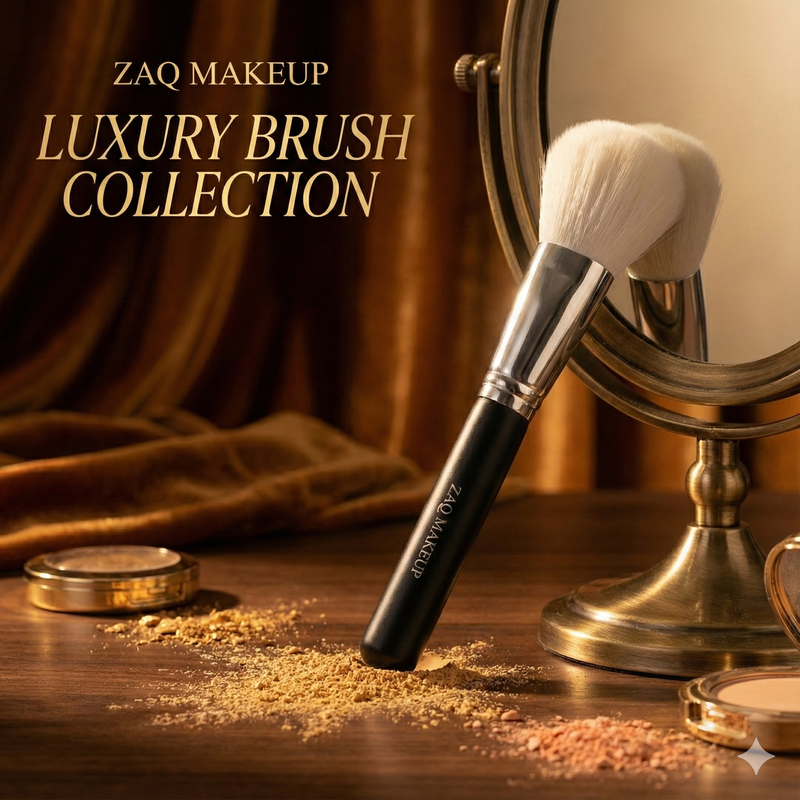 Large Flat Blush Powder Brush