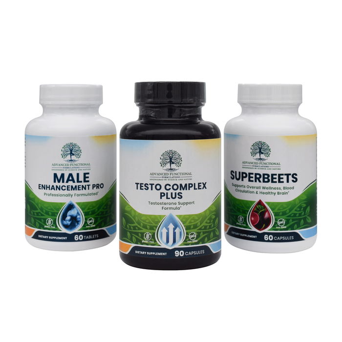 Male Vitality Support Package (Ultimate E.D. and testosterone support for men)