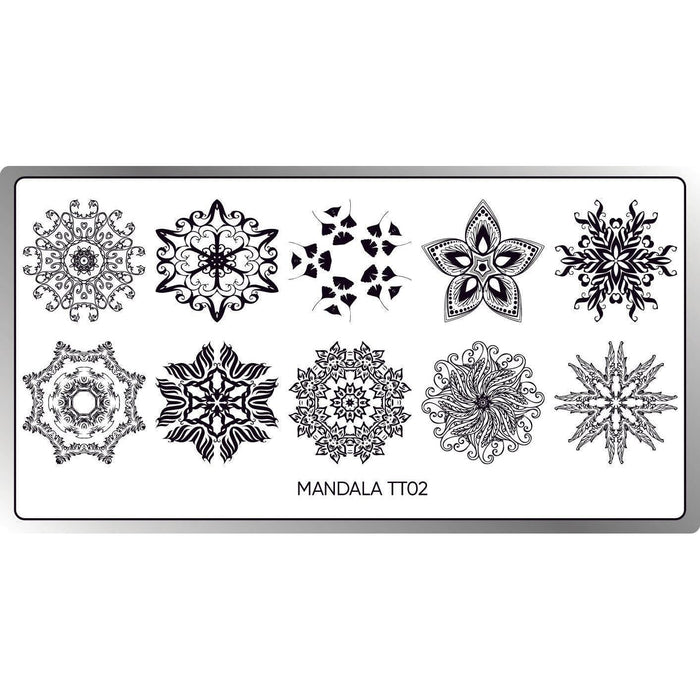 Twinkled T - Mandala 02 Stamping Plate