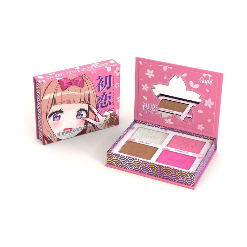 Rude Cosmetics Manga Face Palette Face Palette