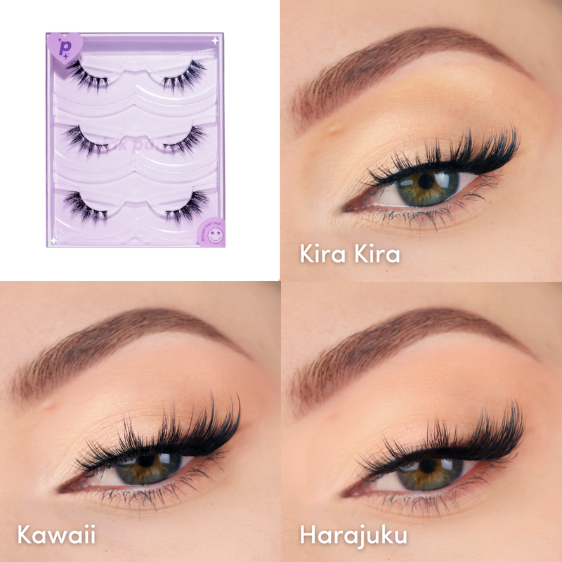 Pink Purée Manga Muse Bundle Faux Mink Lashes