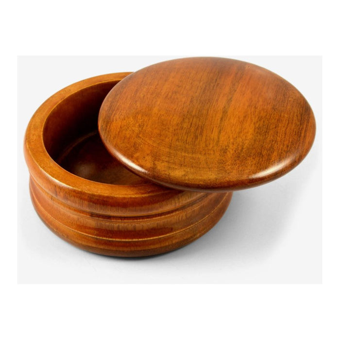 The Goodfellas' Smile Mango Wood Parker Shaving Bowl with Radica Shaving Cream