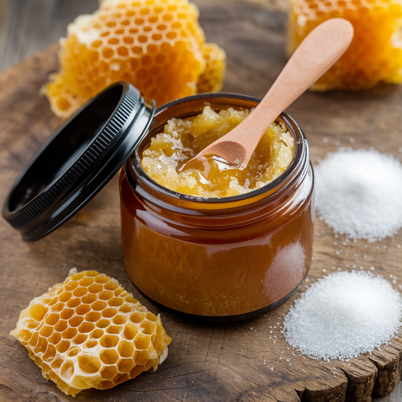Diaz Beez Manuka Honey Face & Body Exfoliating Scrub Sugar Scrub