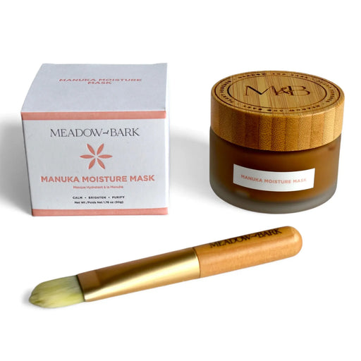 Meadow and Bark Manuka Moisture Mask & Brush