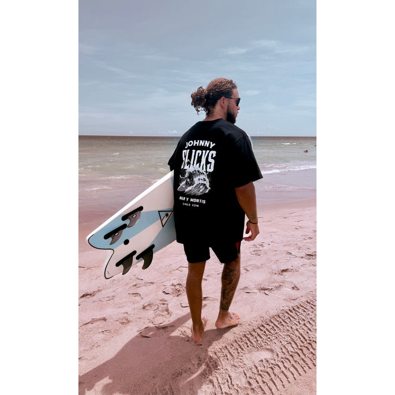 Johnny Slicks Mar Y Mortis Oversized Tee Shirt