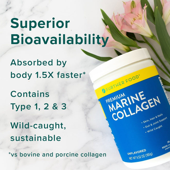 Further Food - Unflavored Marine Collagen Powder 6.52oz