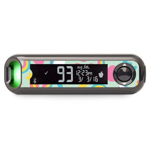 Peelz Marshmallow Charms Bayer Contour© Next One Glucometer Peelz/Stickers