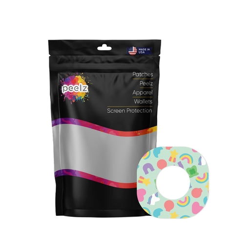 Peelz Marshmallow Charms Dexcom G7 and Stelo Patch Tape - Pump Peelz Patch Medical Tape