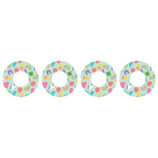 Peelz Marshmallow Charms Patch  Tape Designed for the FreeStyle Libre 2 Patch Medical Tape