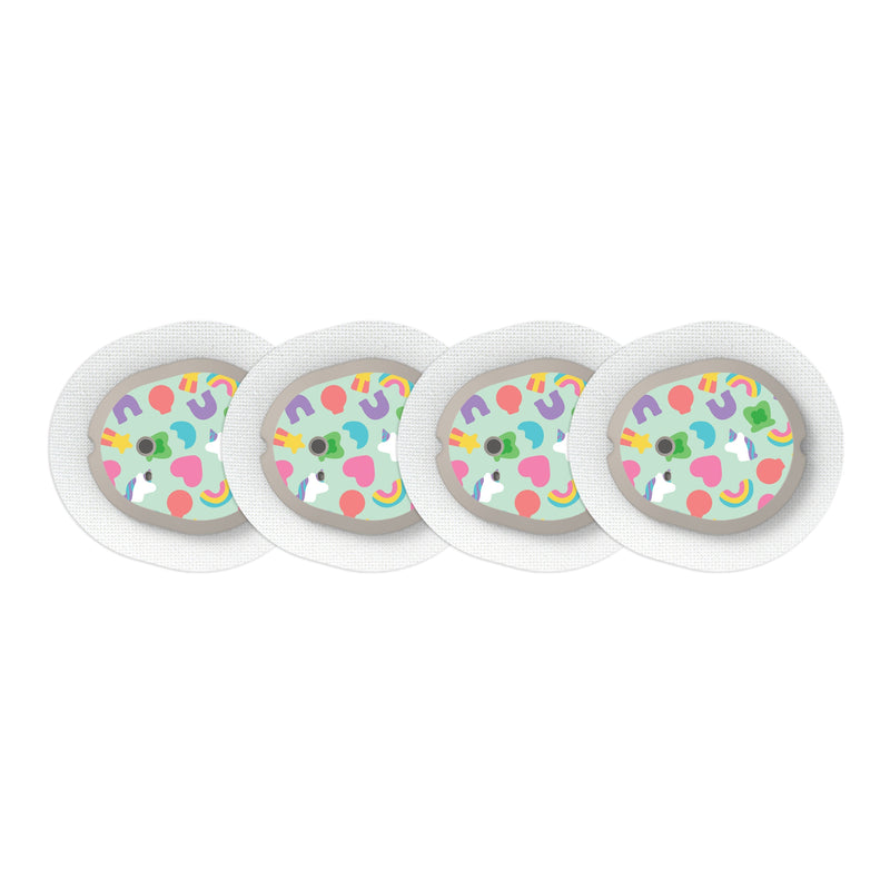 Peelz Marshmallow Charms Sticker Designed for the DEXCOM G7 and Stelo Transmitter Peelz/Stickers