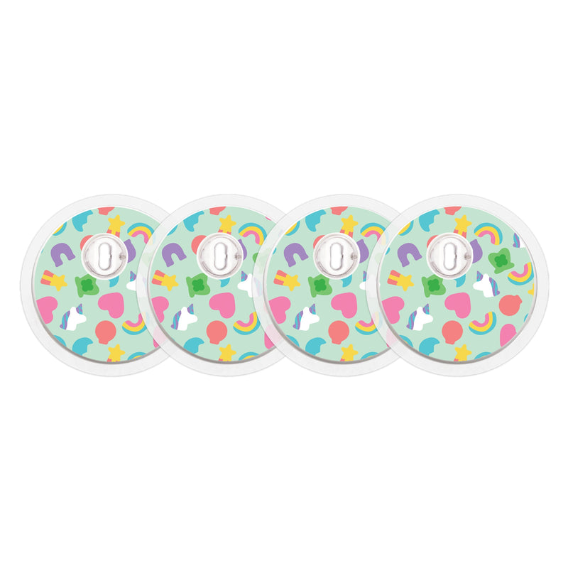 Peelz Marshmallow Charms Sticker Designed for the FreeStyle Libre 3 Plus & Lingo  Sensor Peelz/Stickers