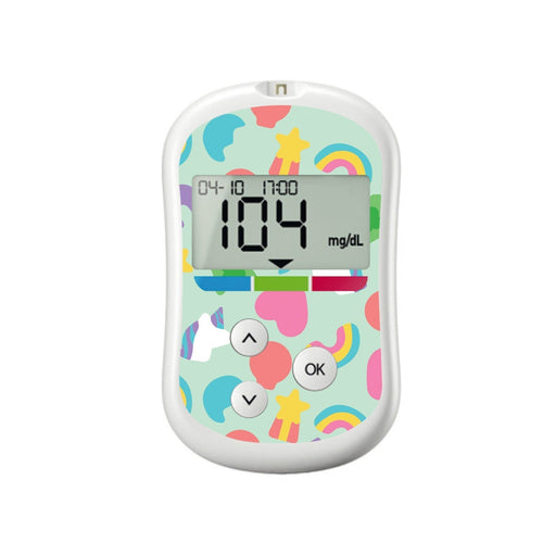 Peelz Marshmallow Charms for OneTouch Verio Flex Glucometer Peelz/Stickers