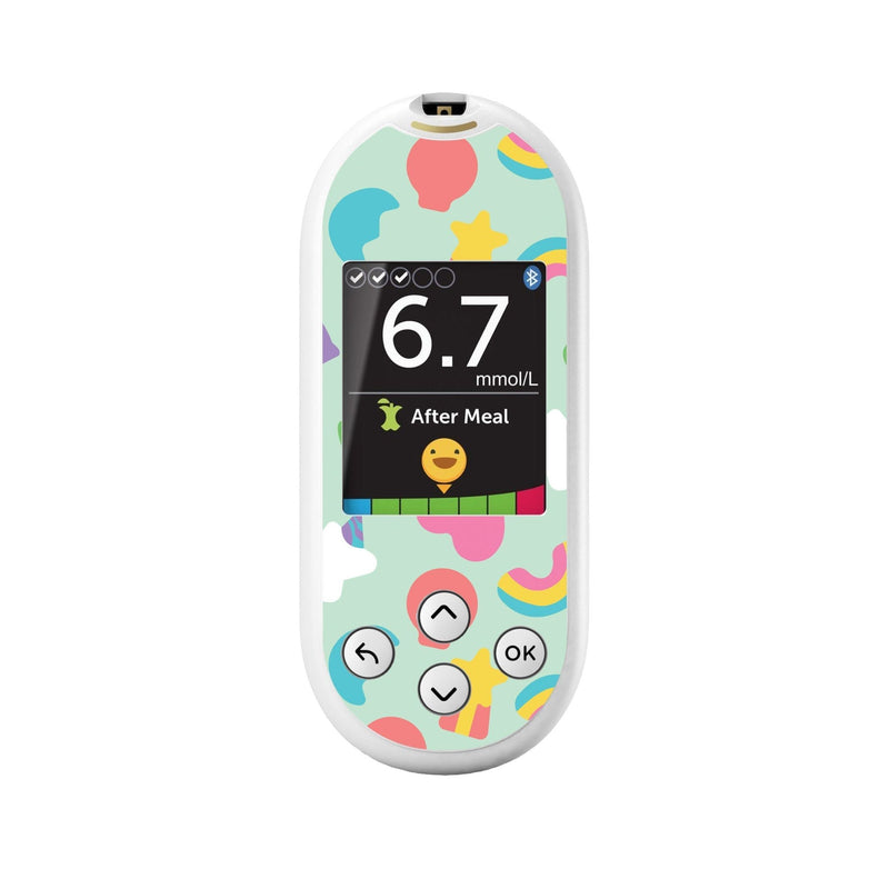 Peelz Marshmallow Charms for OneTouch Verio Reflect Glucometer Peelz/Stickers