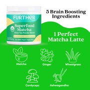 Further Food Superfood Matcha Superfood Blends