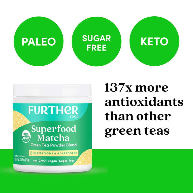 Further Food Superfood Matcha Superfood Blends
