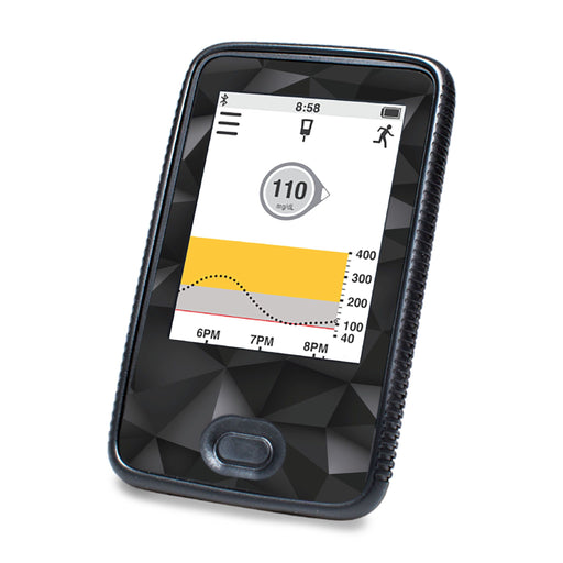 Peelz Matte Geometric Designed for DEXCOM G6 Touchscreen Receiver Peelz/Stickers