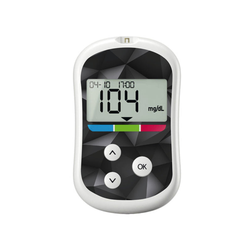 Peelz Matte Geometric for OneTouch Verio Flex Glucometer Peelz/Stickers