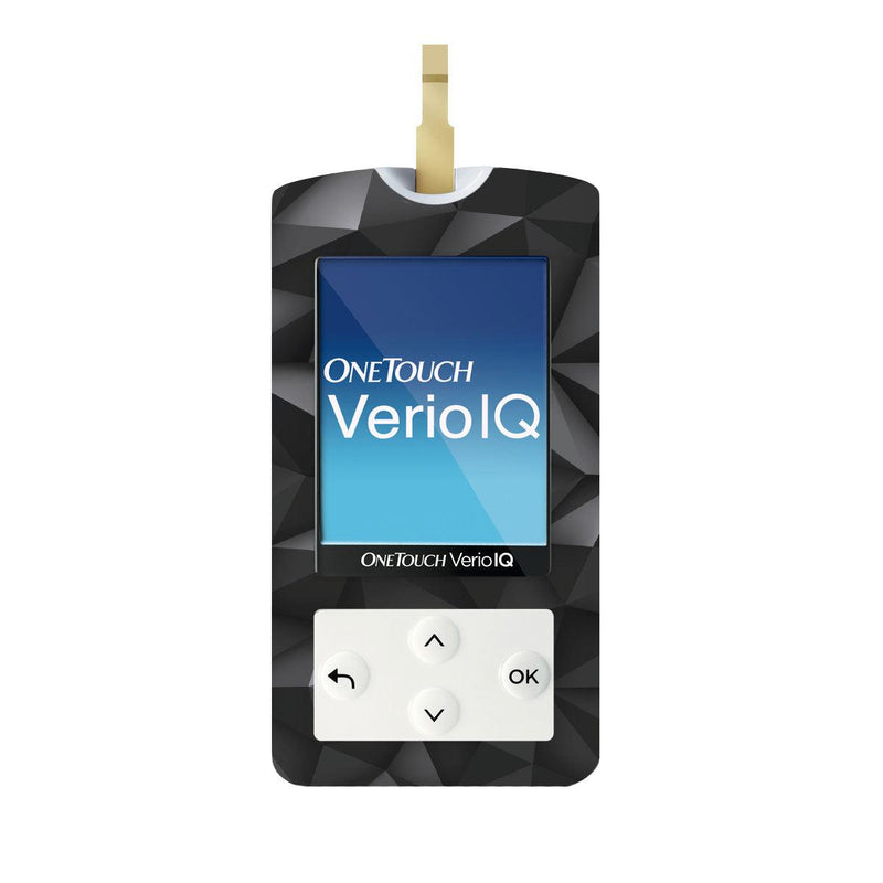Peelz Matte Geometric for OneTouch Verio IQ Glucometer Peelz/Stickers