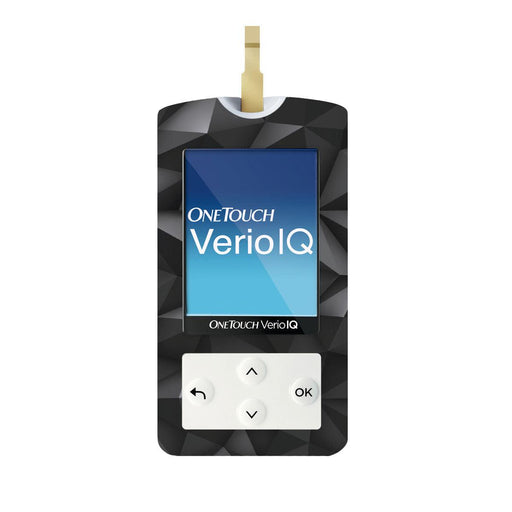 Peelz Matte Geometric for OneTouch Verio IQ Glucometer Peelz/Stickers