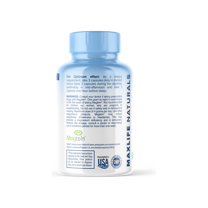 Max-Mag Magtein - Magnesium Threonate 2000MG