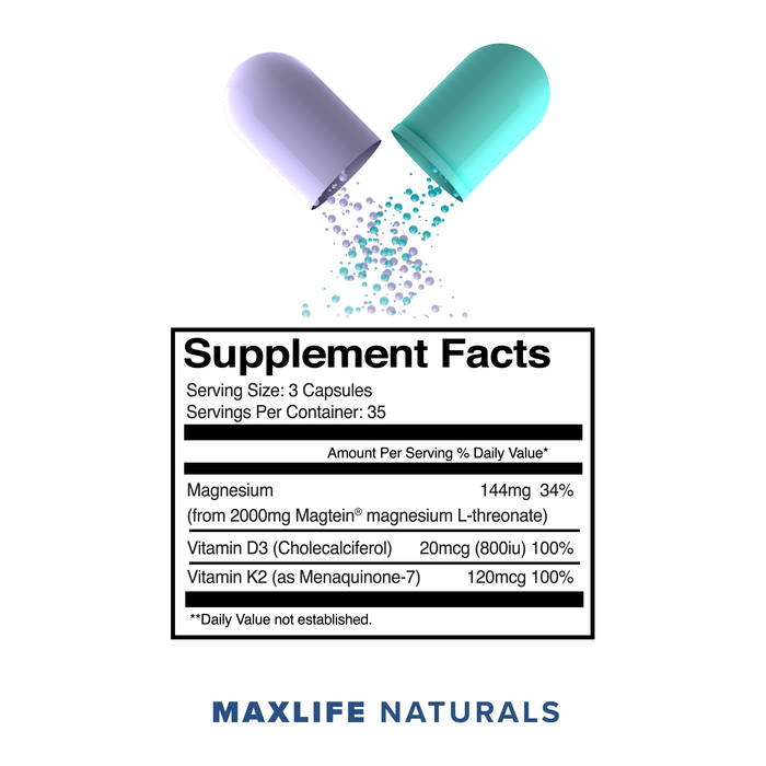 Max-Mag Magtein - Magnesium Threonate 2000MG