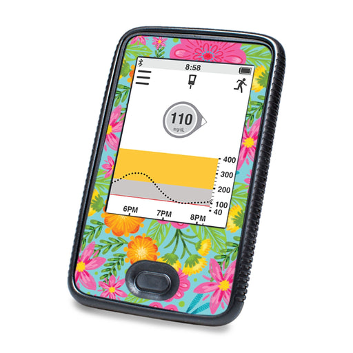 Peelz May Flowers Designed for DEXCOM G6 Touchscreen Receiver Peelz/Stickers