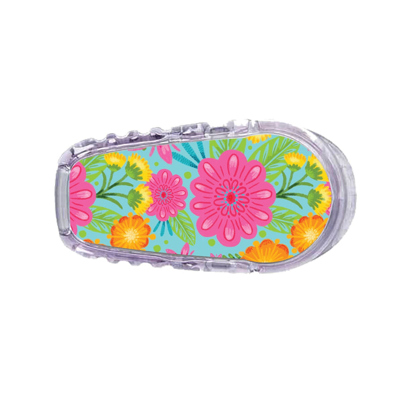 Peelz May Flowers Sticker Designed for the DEXCOM Transmitter Peelz/Stickers