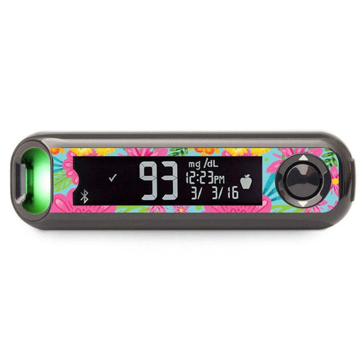 Peelz May Flowers for Bayer Contour© Next One Glucometer Peelz/Stickers